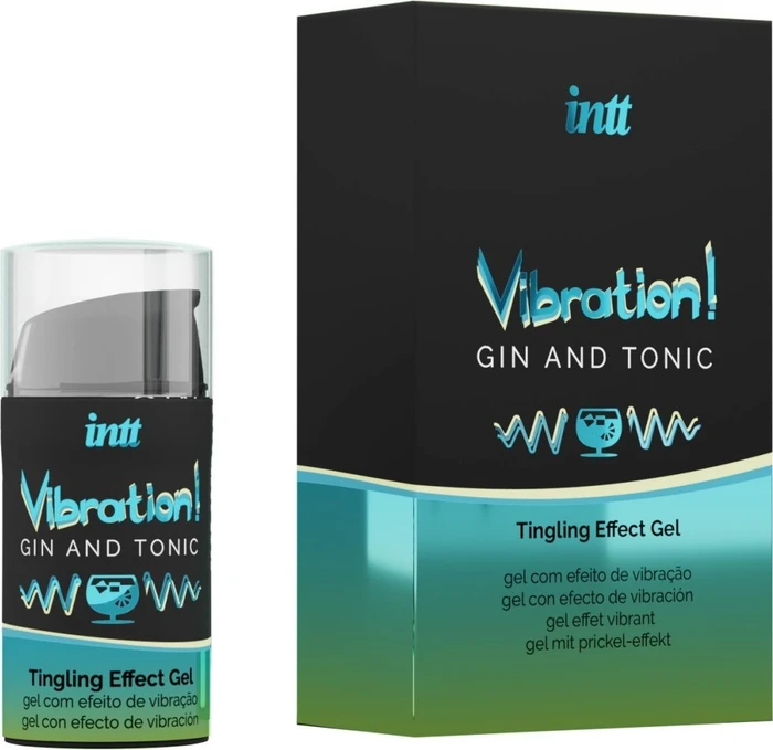 intt Vibration! Stimulationsgel Gin & Tonic, 15ml