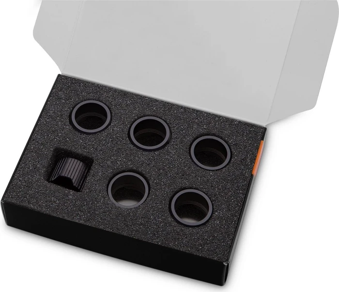 EK Water Blocks EK-Torque Compression Ring STC 16, schwarz, 6er-Pack
