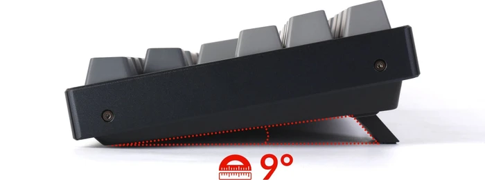 Keychron K8, 80% TKL, LEDs weiß, schwarz, Gateron BROWN, USB/Bluetooth, DE