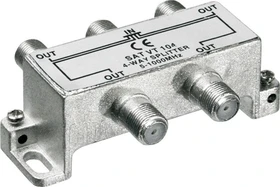 Wentronic Goobay BK-Verteiler 4-fach