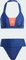 adidas Sportswear Colorblock Bikini-Set dark blue/bright red (Damen) Vorschaubild