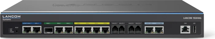 Lancom 1926VAG Rackmount Gigabit Router, 5x RJ-45, 1x RJ-45/SFP