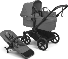Bugaboo Donkey 6 2in1 Gestell schwarz moon grey