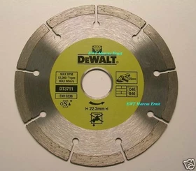 DeWalt DT3711 Eco1 Universal Diamanttrennscheibe, 125x1.8x22.23mm, 1 Stück