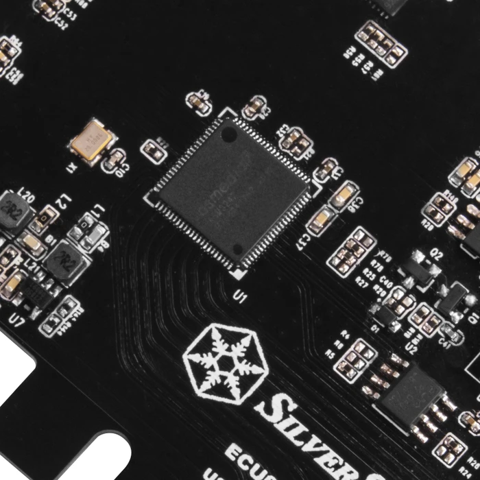 SilverStone ECU06, 1x USB-C 3.2, PCIe 3.0 x4