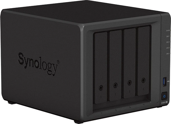 Synology DiskStation DS923+, 4GB RAM ECC, 2x RJ-45 1000Base-T, 2x USB-A 3.0