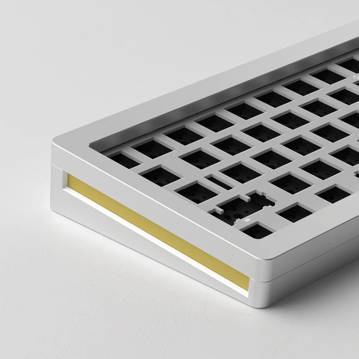 Akko Monsgeek M7 VIA 65% Layout Barebone Tastatur, silber, ANSI