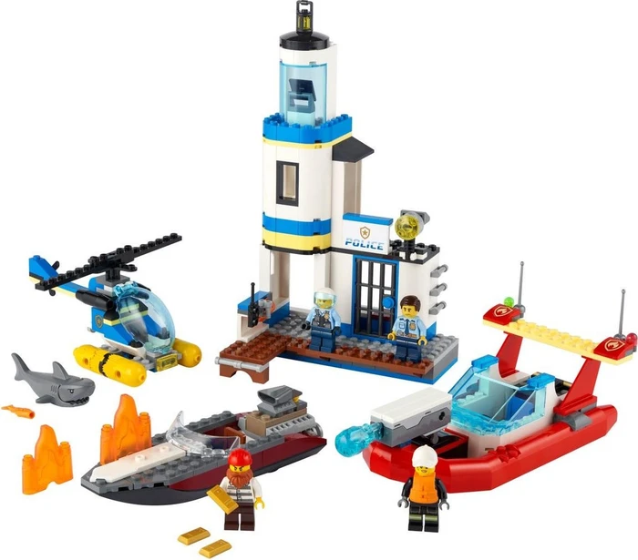 LEGO City - Polizei und Feuerwehr im Küsteneinsatz