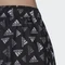 adidas Logo Print CLX Very Short Length Badeshorts schwarz/weiß (Herren) Vorschaubild