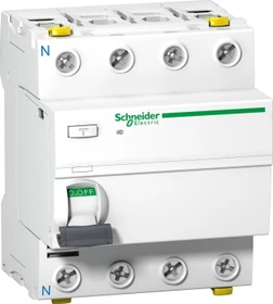 Schneider Electric Fehlerstrom-Schutzschalter iID 4P 40A 100mA Typ A