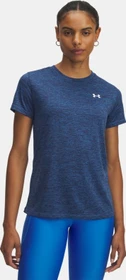 Under Armour Tech Twist Funktionsshirt kurzarm blue atlantis/white (Damen)