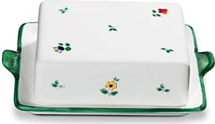 Gmundner Keramik Streublumen Butterdose 250g