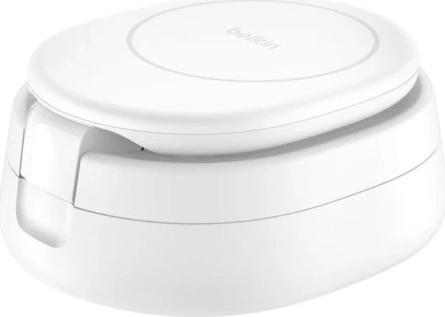 Belkin BoostCharge Kompakte magnetische 3-in-1-Ladestation (15W) weiß
