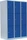 Lüllmann ClassiX XL Fächerschrank, 9 Fächer, grau/blau, Spind (523331)