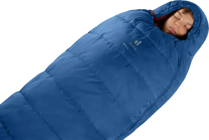Deuter Starlight Mumienschlafsack nightblue/redwood (Junior)
