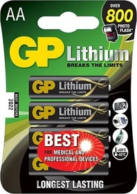 GP Batteries Lithium Mignon AA, 4er-Pack