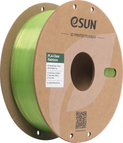 eSUN PLA Clear, kristallgrün, Spule, 1.00kg