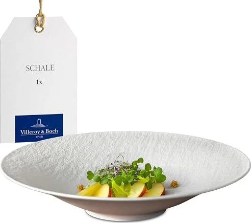 Villeroy & Boch Manufacture Rock Schale tief 28.7cm blanc