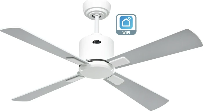 CasaFan Eco Neo III 103 WE-WE/LG WiFi Deckenventilator grau/weiß