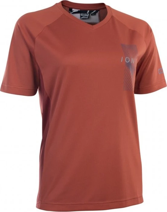 ION MTB Traze Trikot kurzarm spice red (Damen)
