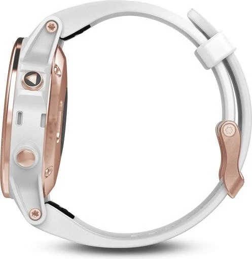 Garmin Fenix 5S Sapphire rosegold mit Silikonarmband