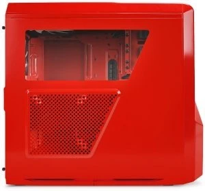 NZXT Phantom 410 rot, Acrylfenster