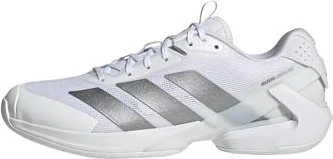 adidas Adizero Ubersonic 5 cloud white/tech grey metallic/maroon (Herren)