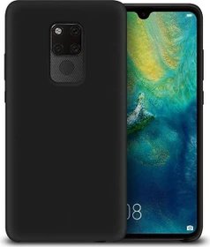 Cyoo Premium Liquid Silicon Case für Huawei Mate 20 Pro schwarz