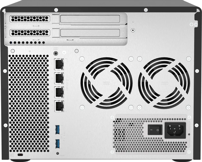 QNAP QuTS hero TS-h886-D1602-8G 2TB, 8GB RAM ECC, 4x RJ-45 2.5GBase-T, 3x USB-A 3.0