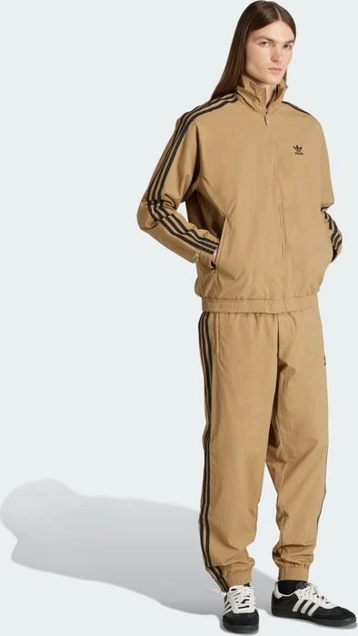 adidas Adicolor Woven Firebird Trainingshose lang beige/schwarz (Herren)