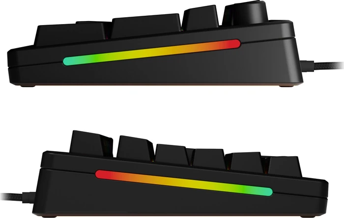 Glorious GMMK 3 100% Pre-built Gaming Keyboard, schwarz, LEDs RGB, Glorious Fox MX, USB, US