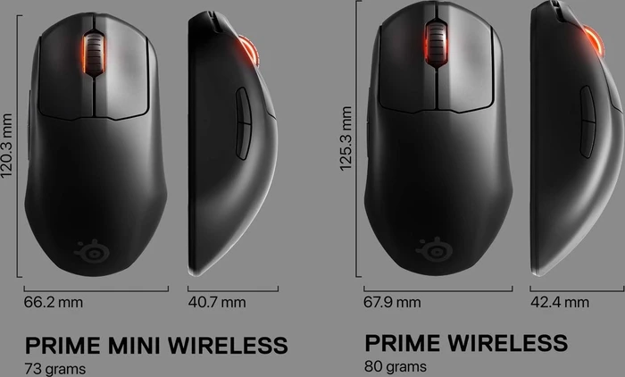 SteelSeries Prime Mini Wireless schwarz, USB