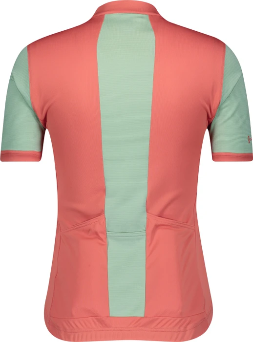 Scott Endurance 10 Trikot kurzarm brick red/pistachio green (Damen)