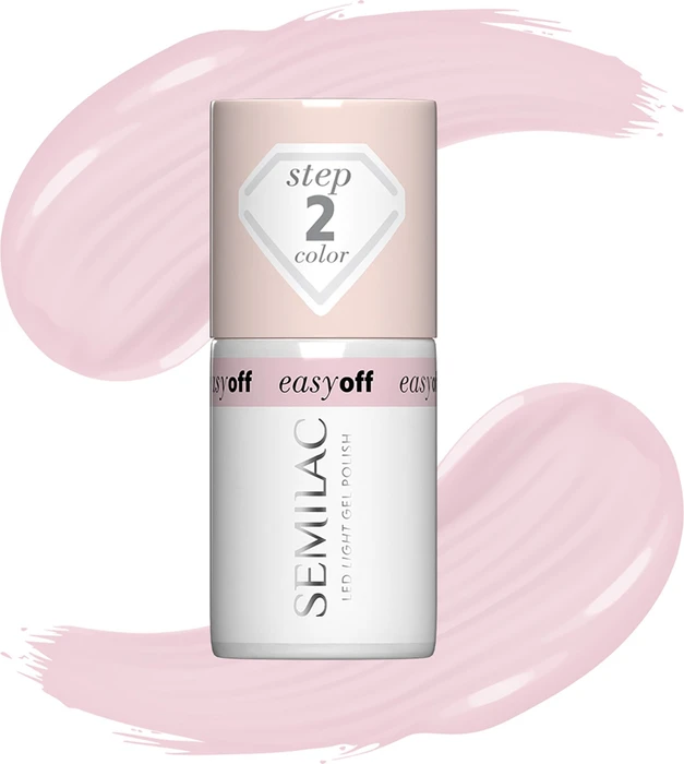 Semilac Unique UV Nagellack 128 pink marshmallow, 7ml