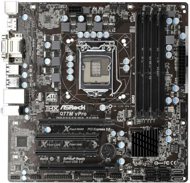 ASRock Q77M vPro (Intel 1155)