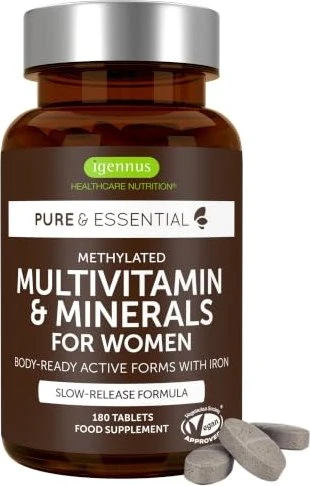 Igennus Pure & Essential Advanced Multivitamin & Minerals for Women Tabletten