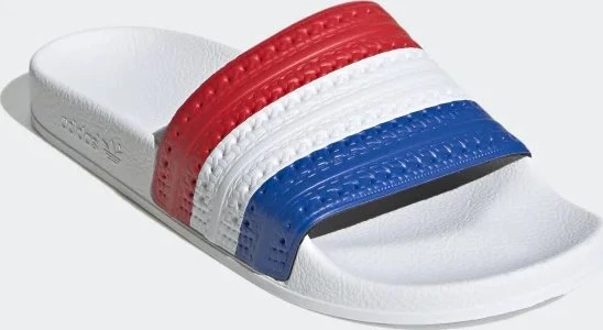 adidas Adilette red/cloud white/blue (Herren)
