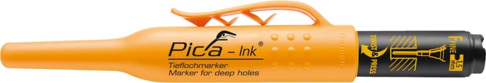 Pica-Marker Ink Tieflochmarker schwarz, Köcheretui