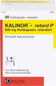 Desma Kalinor Retard P 600mg Kapseln, 50 Stück