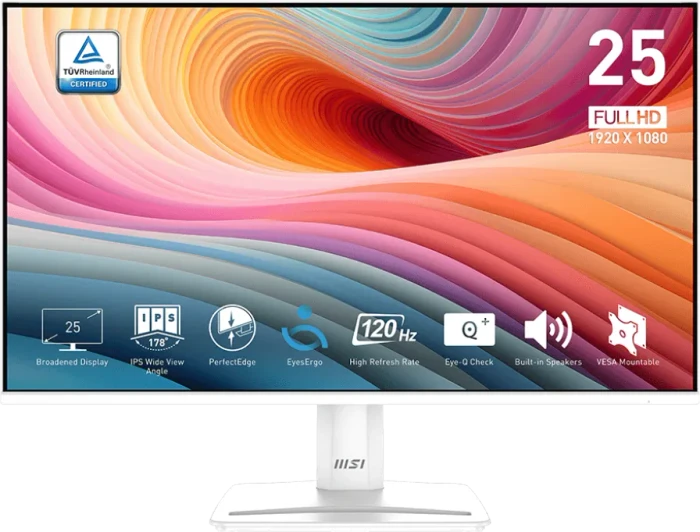 MSI PRO MP251W E2, weiß, 24.5"