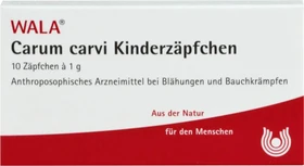 Wala Carum carvi Kinderzäpfchen, 10 Stück