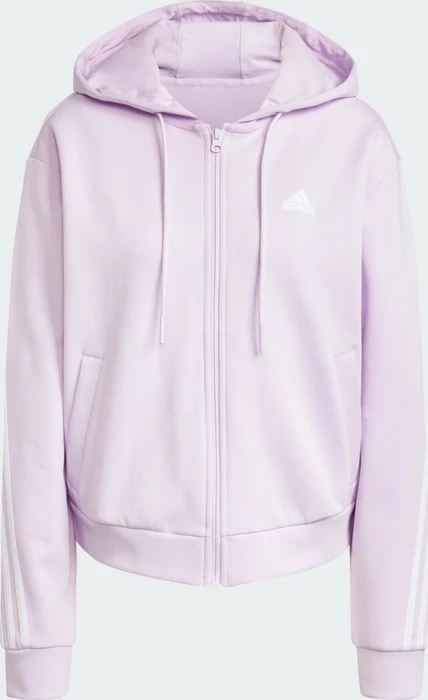 adidas Future Icons 3-Streifen Hoodie ice lavender (Damen)