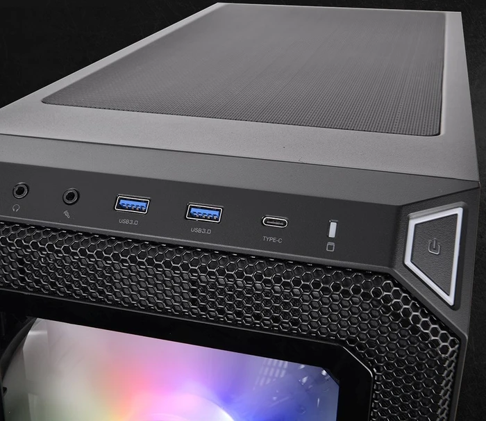 Thermaltake View 300 MX, schwarz, Glasfenster