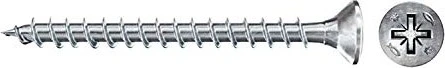 fischer PowerFast FPF II CZF BC PZ1 3x25 Spanplattenschraube, 3x25mm, 300 Stück