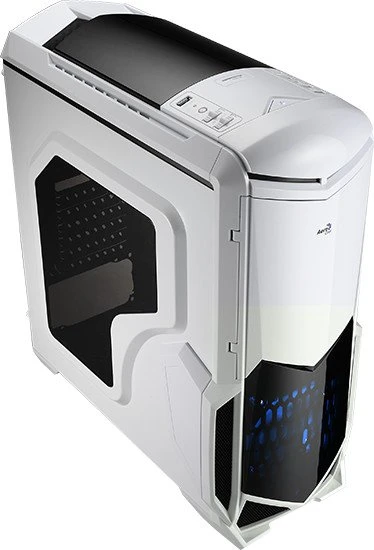 AeroCool Battlehawk weiß, Acrylfenster