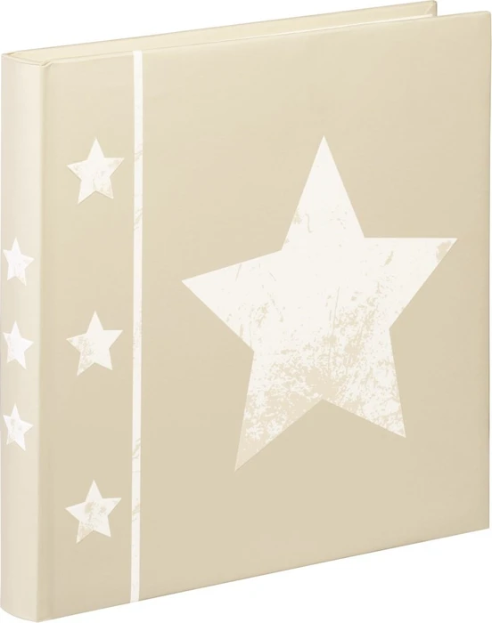 Hama Jumbo Fotoalbum, 30x30, 60 weiße Seiten, Skies beige