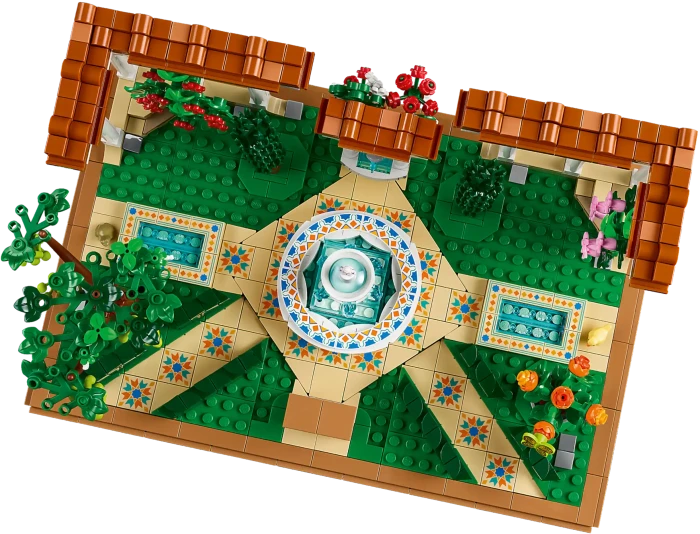 LEGO Icons - Springbrunnengarten