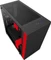 NZXT H400 schwarz/rot, Glasfenster Vorschaubild