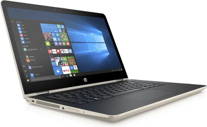 HP Pavilion x360 14-ba087ng, gold, Pentium Gold 4415U, 8GB RAM, 128GB SSD, DE