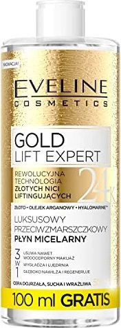Eveline Cosmetics Gold Lift Expert Mizellenwasser, 500ml